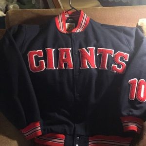 Mitchell & Ness Wool Giants jacket